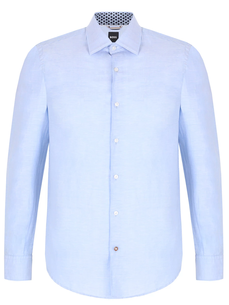 Рубашка Casual Fit BOSS 50513676/450, размер 39, цвет голубой 50513676/450 - фото 1