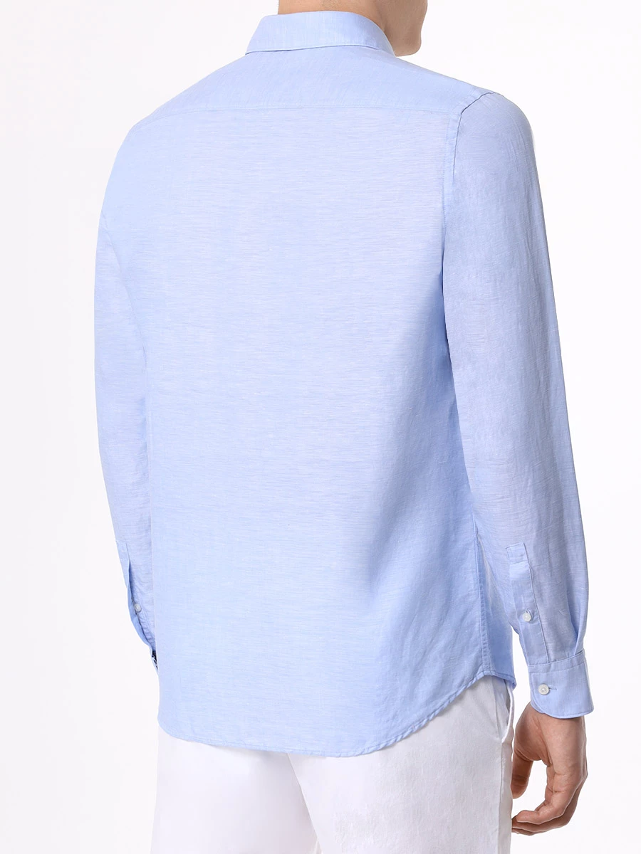 Рубашка Casual Fit BOSS 50513676/450 Голубой  Фото 3