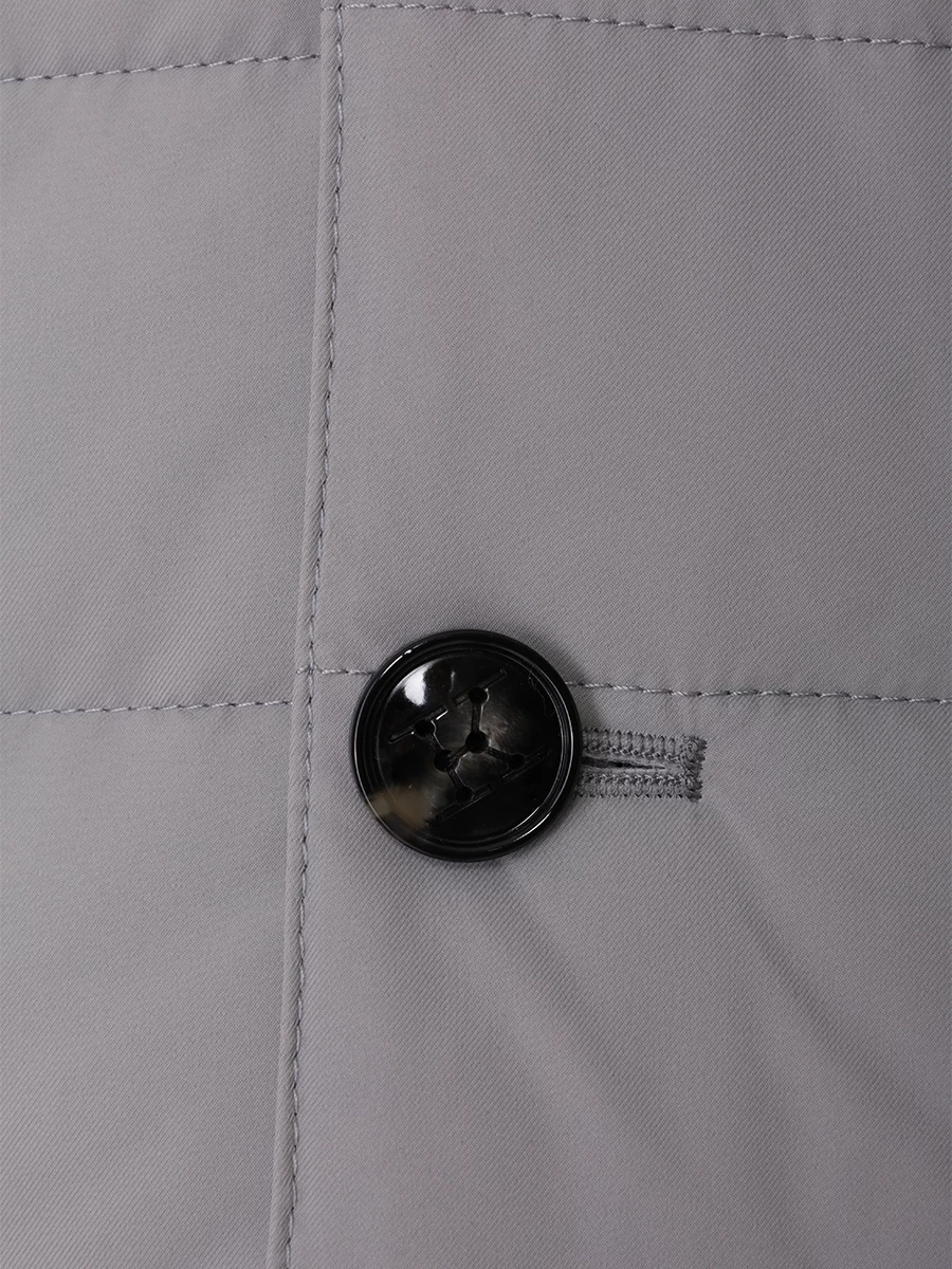 Куртка стеганая KITON UW1722V0830C03001 Серый  Фото 6