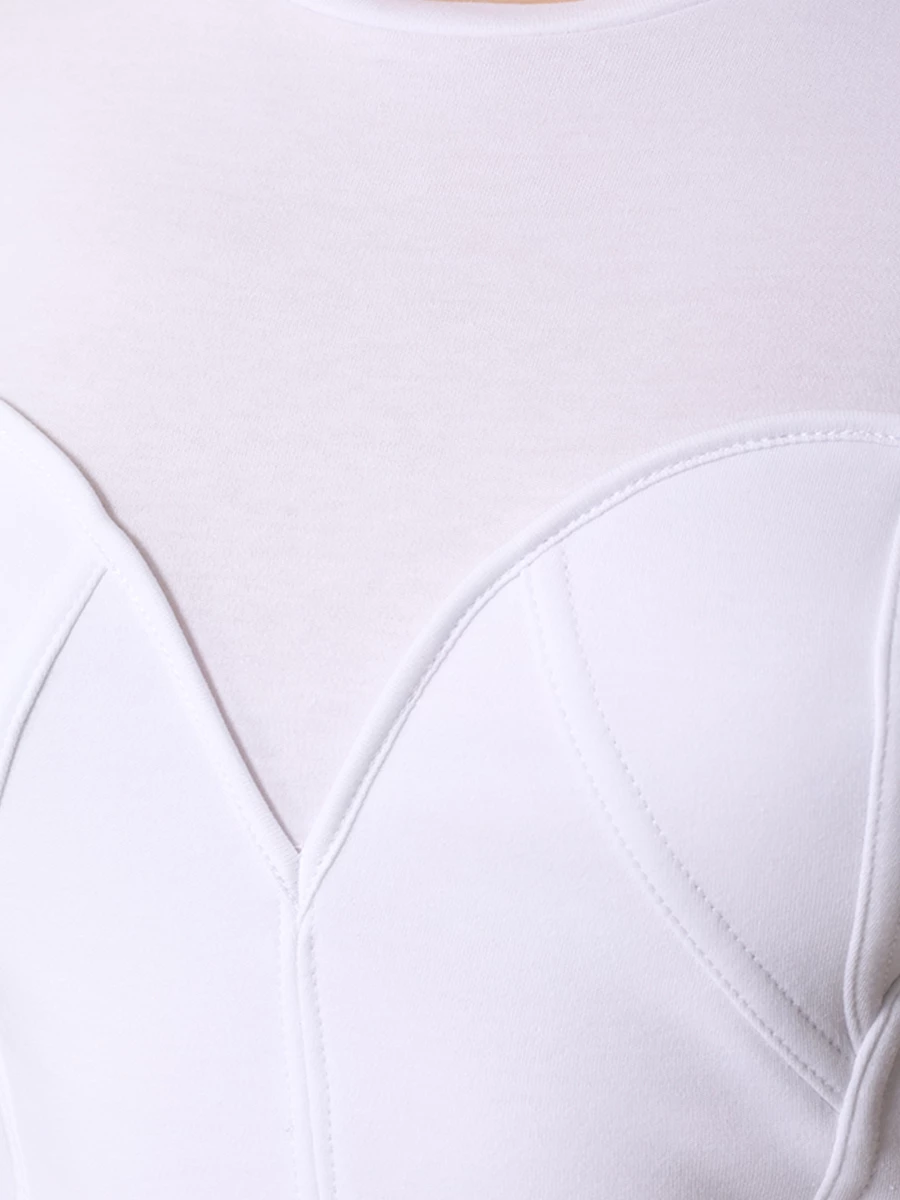 

Футболка хлопковая, Белый, P42 2T057A N0100