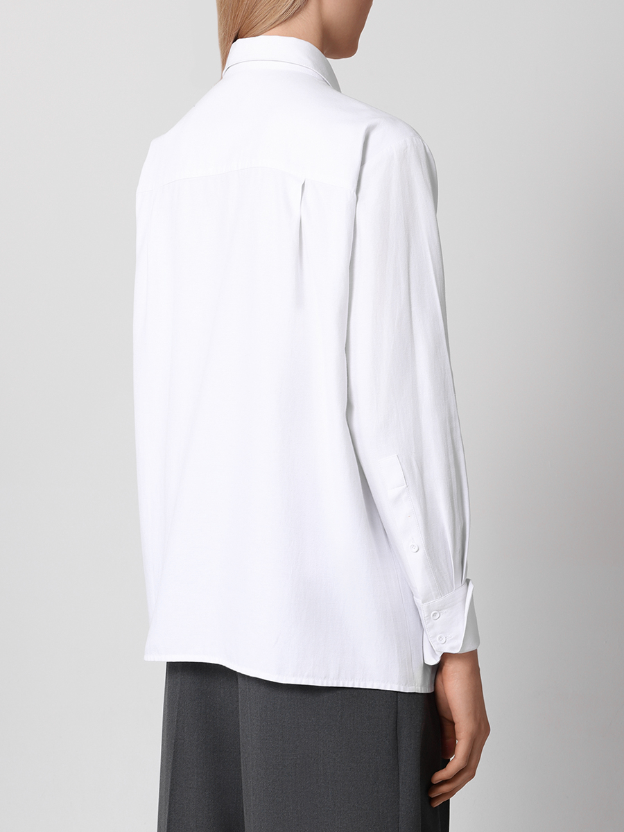 Рубашка хлопковая YULIAWAVE 1A4BL00902059WHTP, размер 44, цвет белый - фото 3