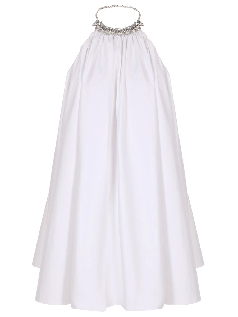 Платье хлопковое PHILIPP PLEIN WRG3003/01 Белый 