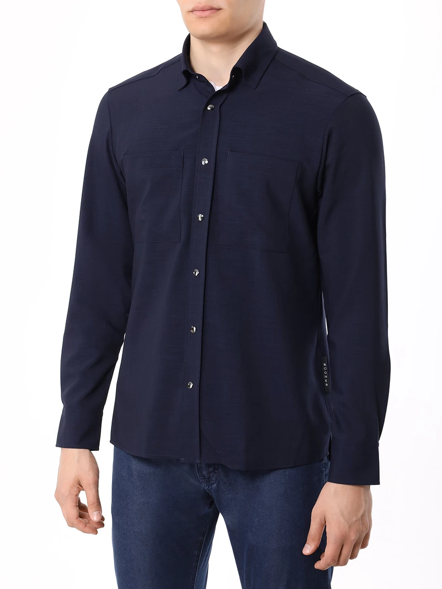 

Рубашка Regular Fit, Синий, 58808925/464 CLIVE-4