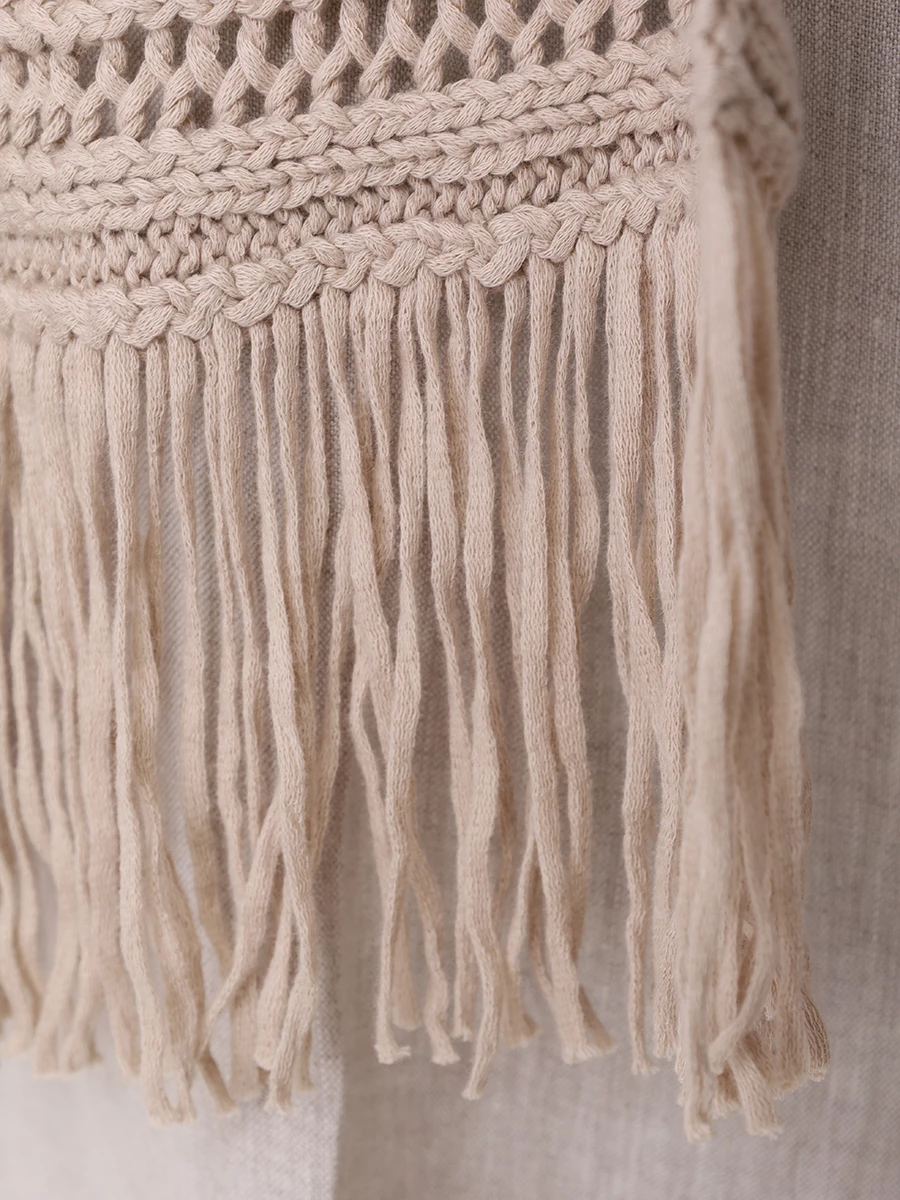 Кардиган хлопковый LE TRICOT PERUGIA 26025/6591 Бежевый  Фото 6