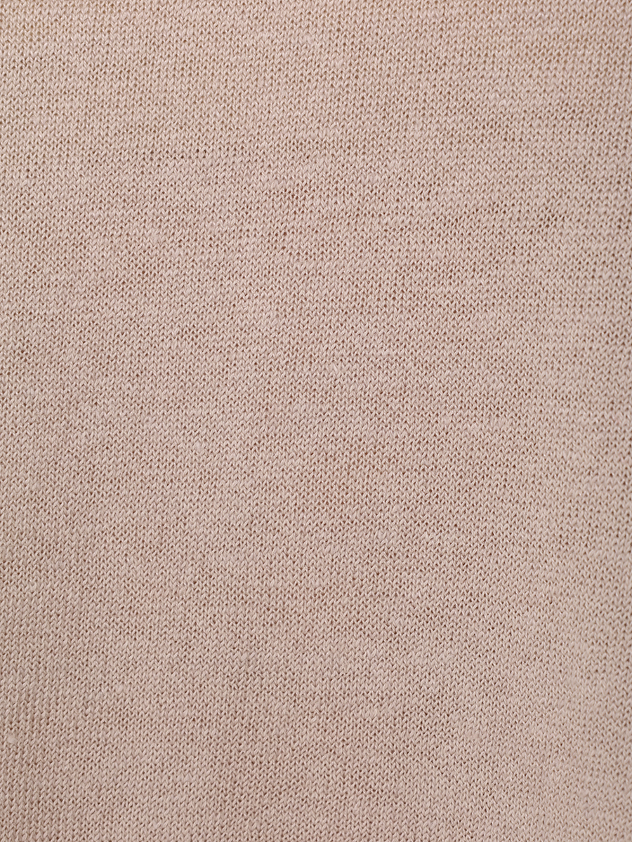 Футболка льняная LE TRICOT PERUGIA 46438/6445 Бежевый  Фото 6