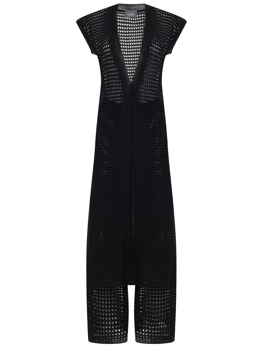 Костюм хлопковый LORENA ANTONIAZZI R24145CM80A/R24145PM58A_2571 999 Черный 