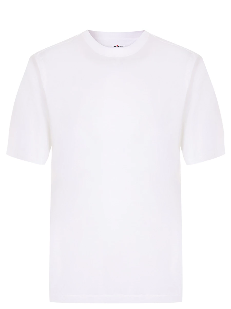 Футболка хлопковая KITON UMCMAU H2 H0883701 Белый 