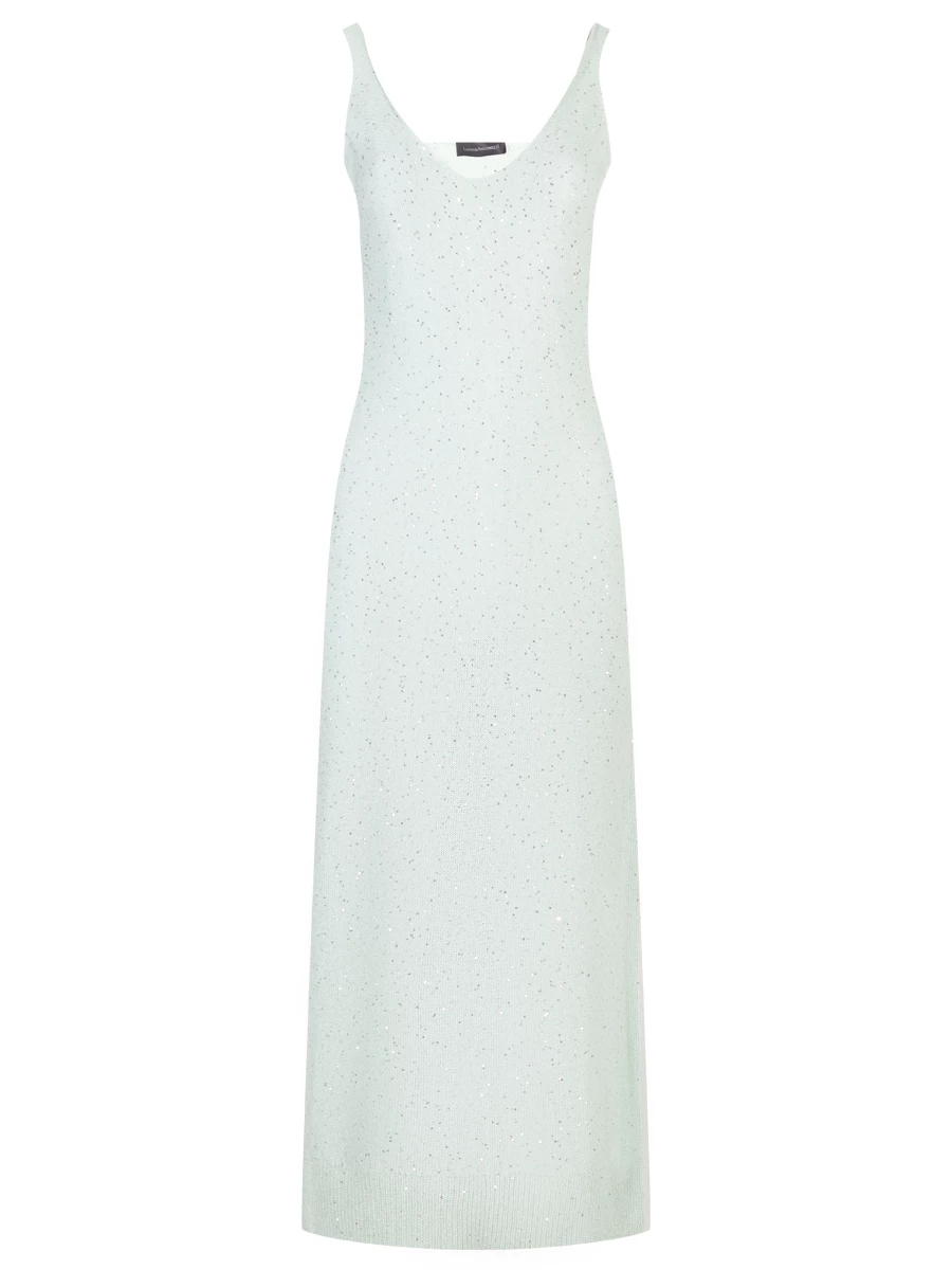 Платье из вискозы LORENA ANTONIAZZI E24132AM50A_2435 608 Мятный 
