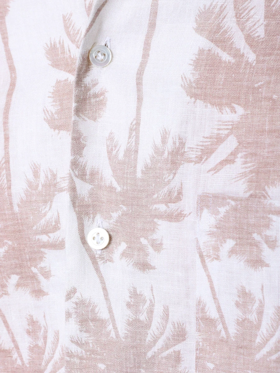 Рубашка Regular Fit хлопковая BARBA 40052.3/PB Бежевый  Фото 5