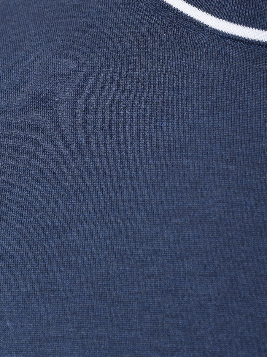 Футболка хлопковая FIORONI CASHMERE MK28263A1 0008 Деним  Фото 5
