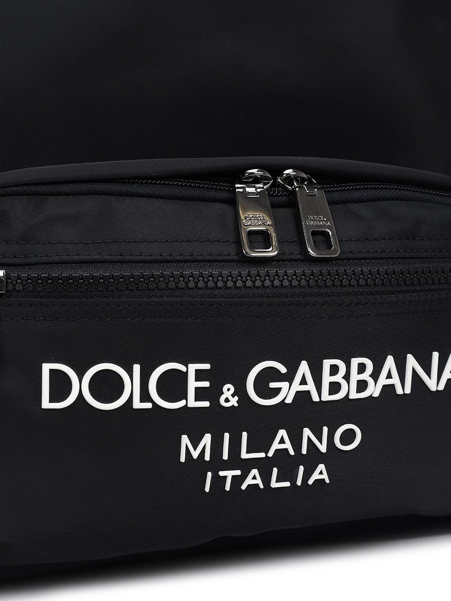 Рюкзак текстильный DOLCE & GABBANA BM2197 AG182 8B956 Черный  Фото 5