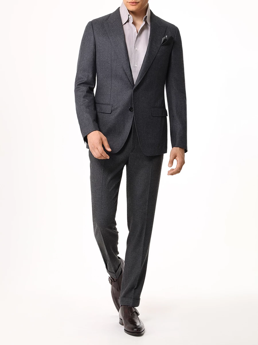 Пиджак шерстяной DOLCE & GABBANA G2TL2T FU21Q S8290 Серый  Фото 2