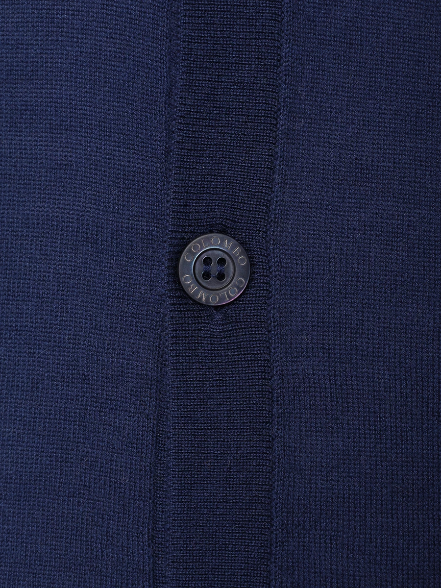 Жилет кашемировый COLOMBO MA00191/ST/A00669/43050 Синий  Фото 6