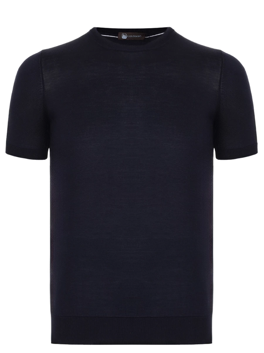 

Футболка шелковая, Синий, MA00338/-/4-120SE/43009 Темно