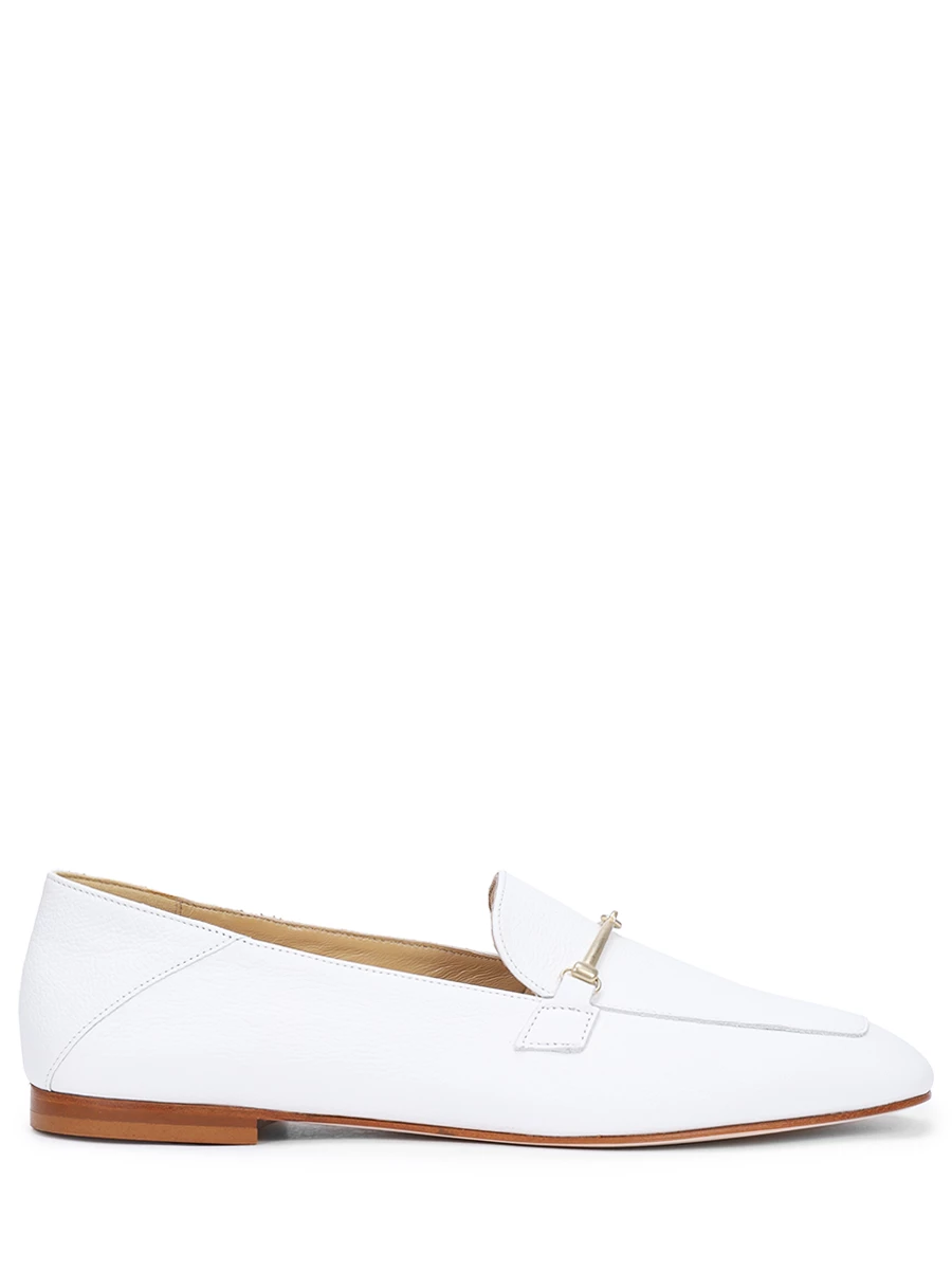 

Лоферы кожаные, Белый, S-5076 DOLLARINO BLANCO