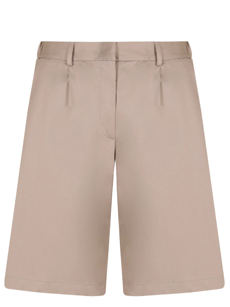 

Бермуды хлопковые, Бежевый, 24454009/349