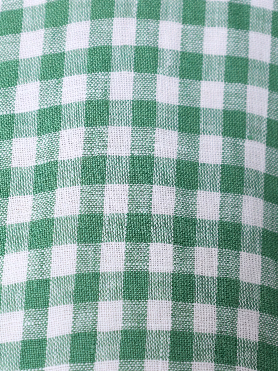 Рубашка льняная 120% LINO 19P4-G223-1 100118 Зеленый  Фото 6