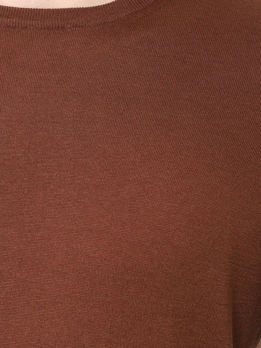 

Футболка шелковая, Коричневый, 43112/23503/165