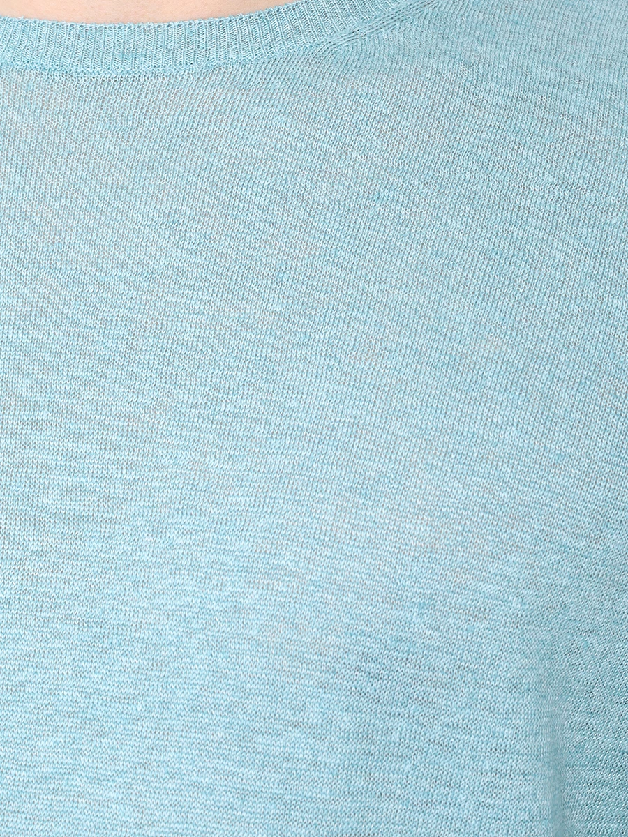 Футболка льняная GRAN  SASSO 57177/24801/660 Бирюзовый  Фото 5