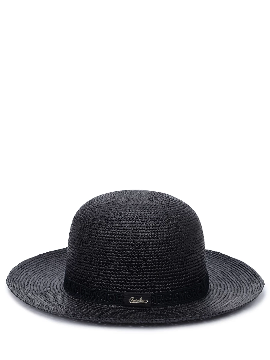 Шляпа соломенная BORSALINO 234009 7110 9058 Черный  Фото 2