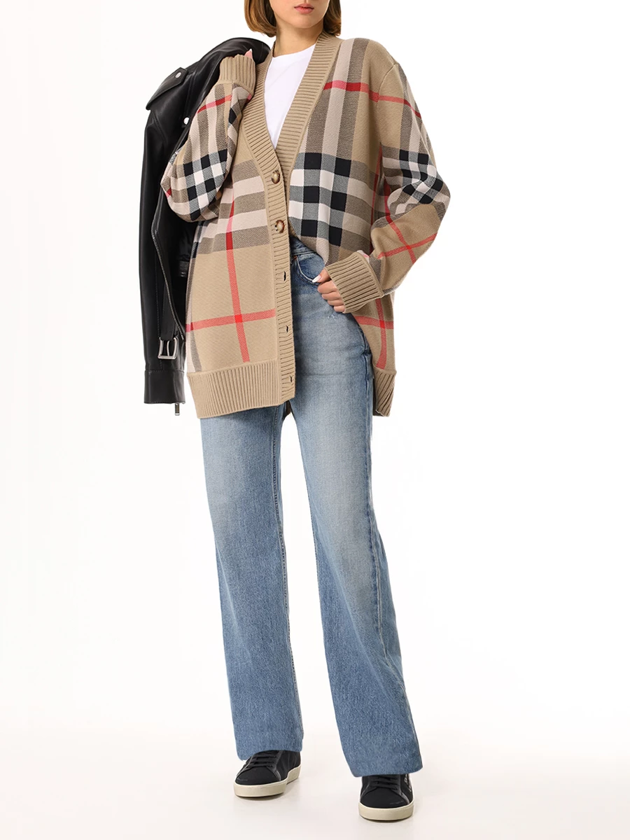 Футболка хлопковая BURBERRY 8042716 A1464 Белый  Фото 2