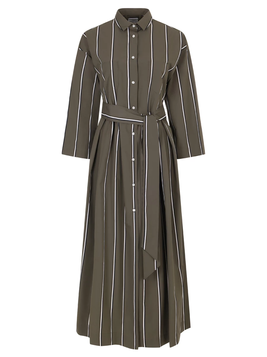 

Платье хлопковое, Полоска, S1Q1091 SA20236 1