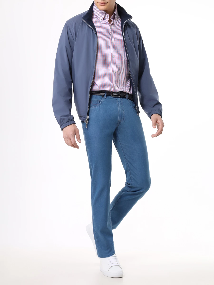 Рубашка Regular Fit хлопковая PAUL & SHARK 24413406/S33 Красный  Фото 2