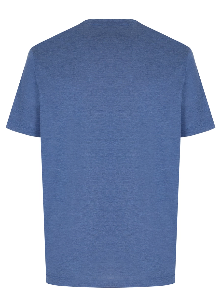 

Футболка шелковая, Синий, 24411000/633