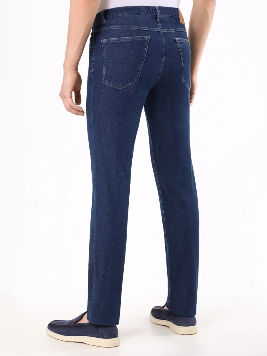 Джинсы Slim Fit хлопковые HILTL 73414/42/60900 Синий  Фото 3