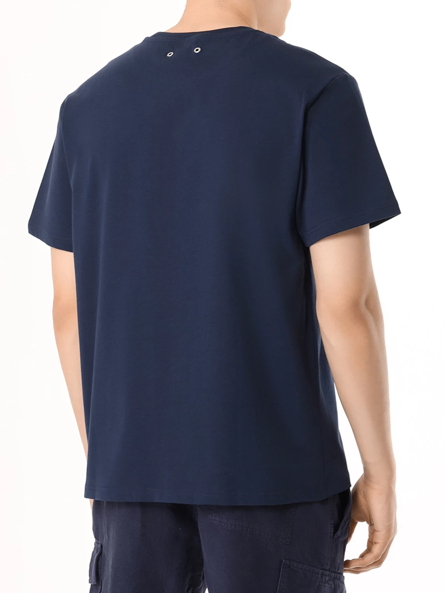 Футболка хлопковая VILEBREQUIN TRKU3P04/390 Синий  Фото 3