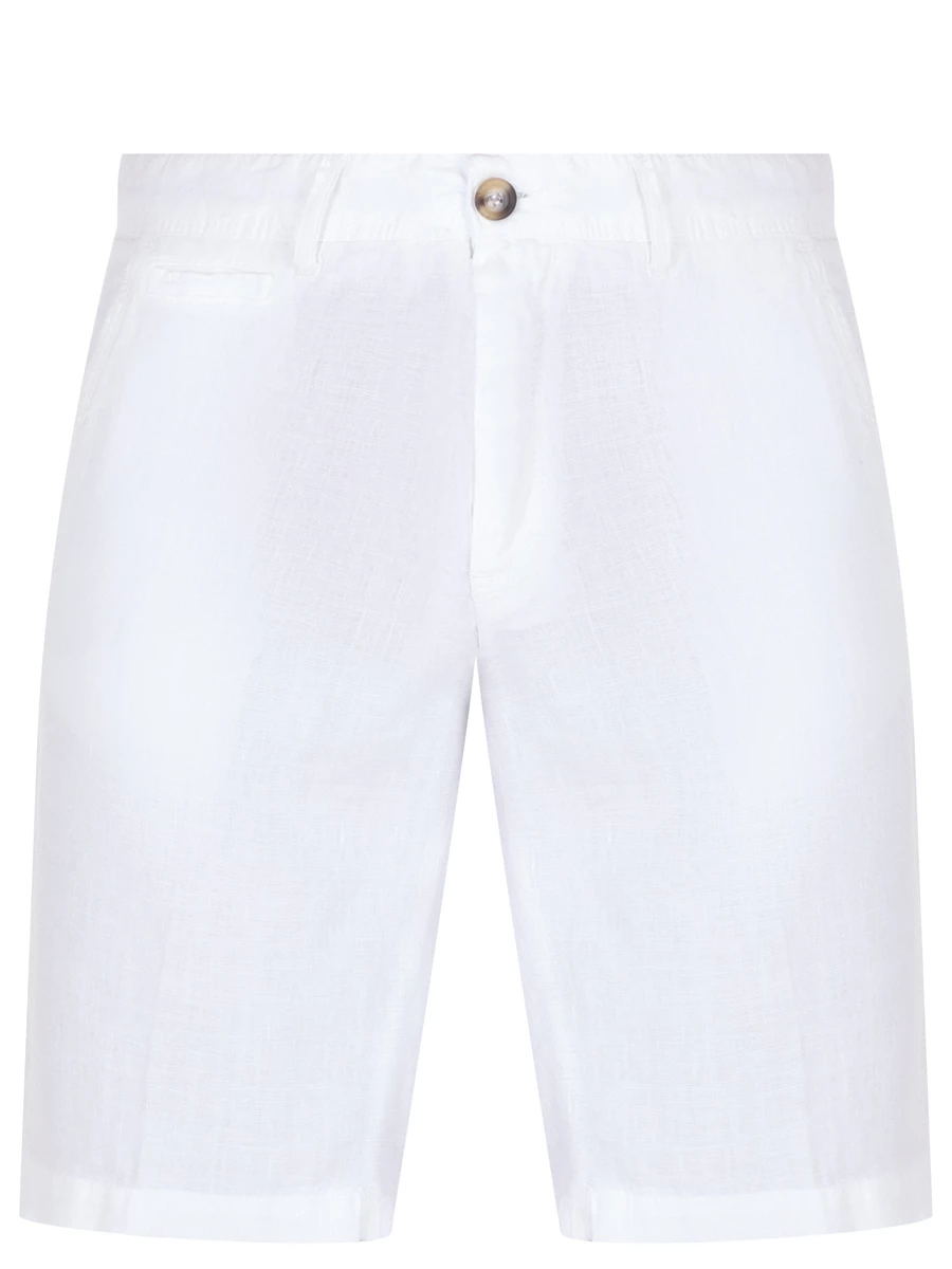 Шорты льняные ZEYBRA PORTOFINO_R AUE001/BIANCO Белый 