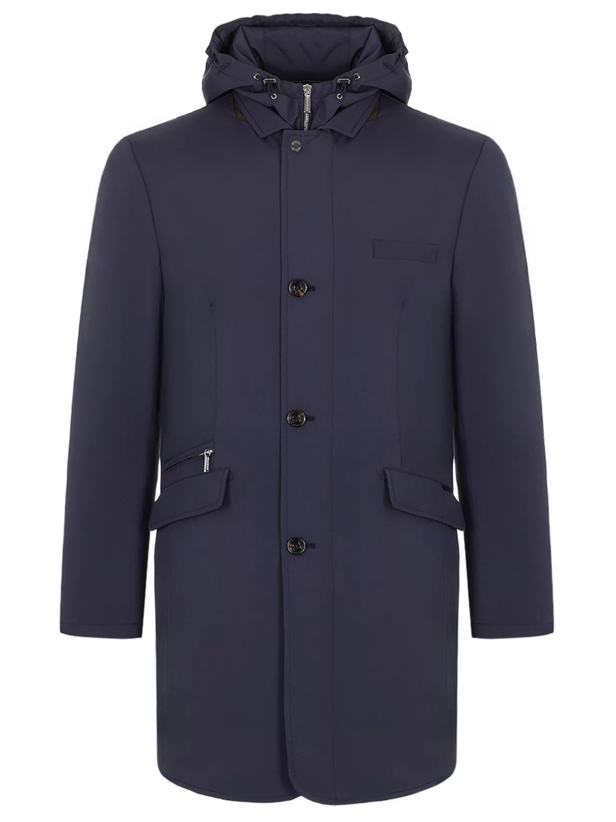 Куртка однотонная MOORER MOUGI100946/NAVY U0497/DUSTIN-SKT Темно- Синий 