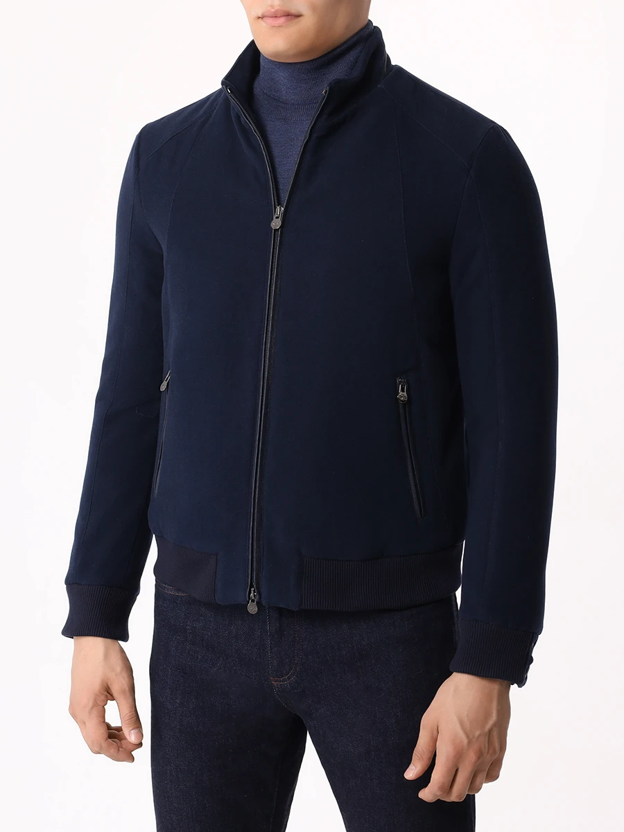 Куртка кашемировая HETTABRETZ FT35852 W003I V358 1405 Синий  Фото 4