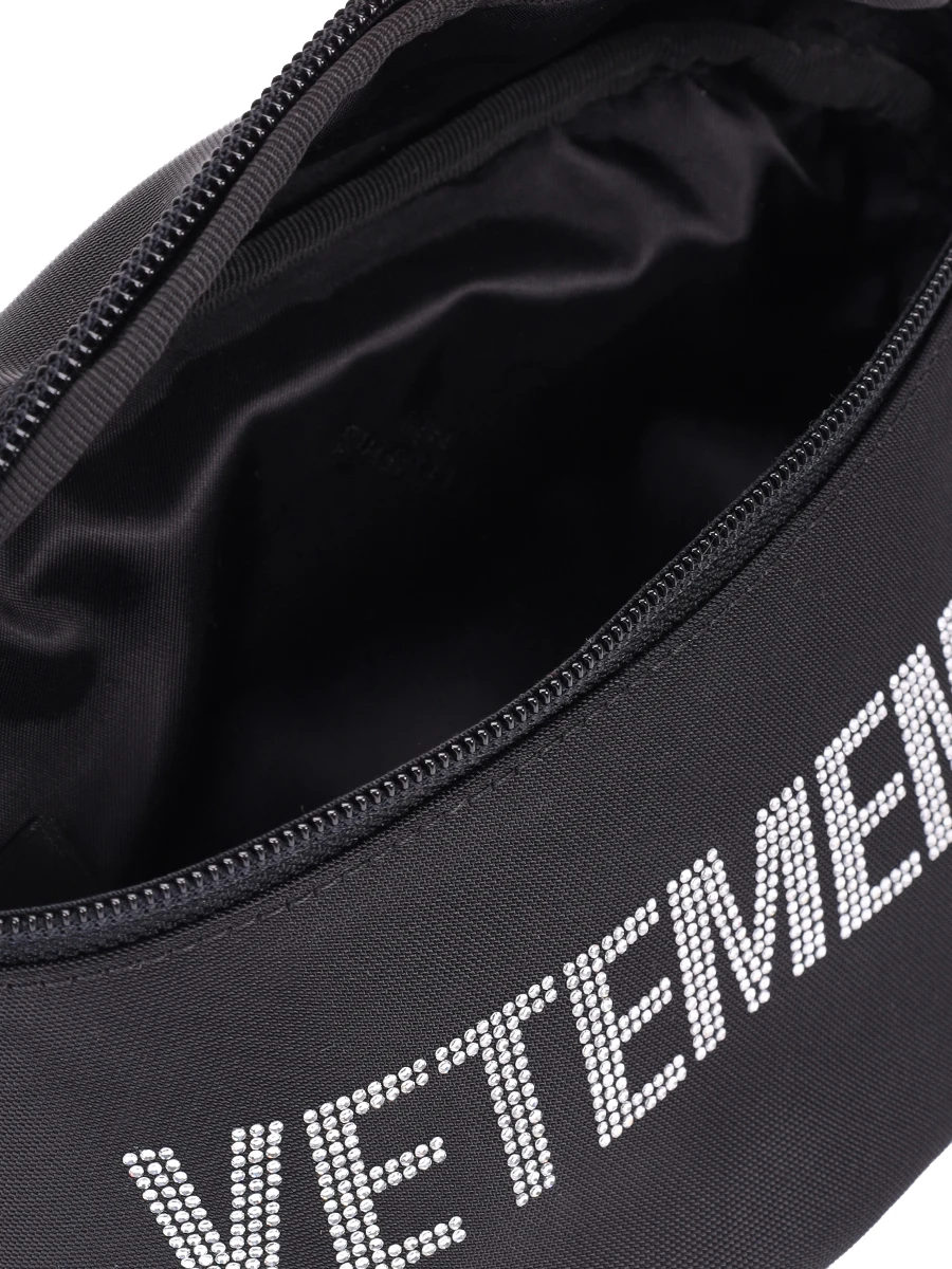 Сумка текстильная VETEMENTS UE64FA240B BLACK Черный  Фото 4