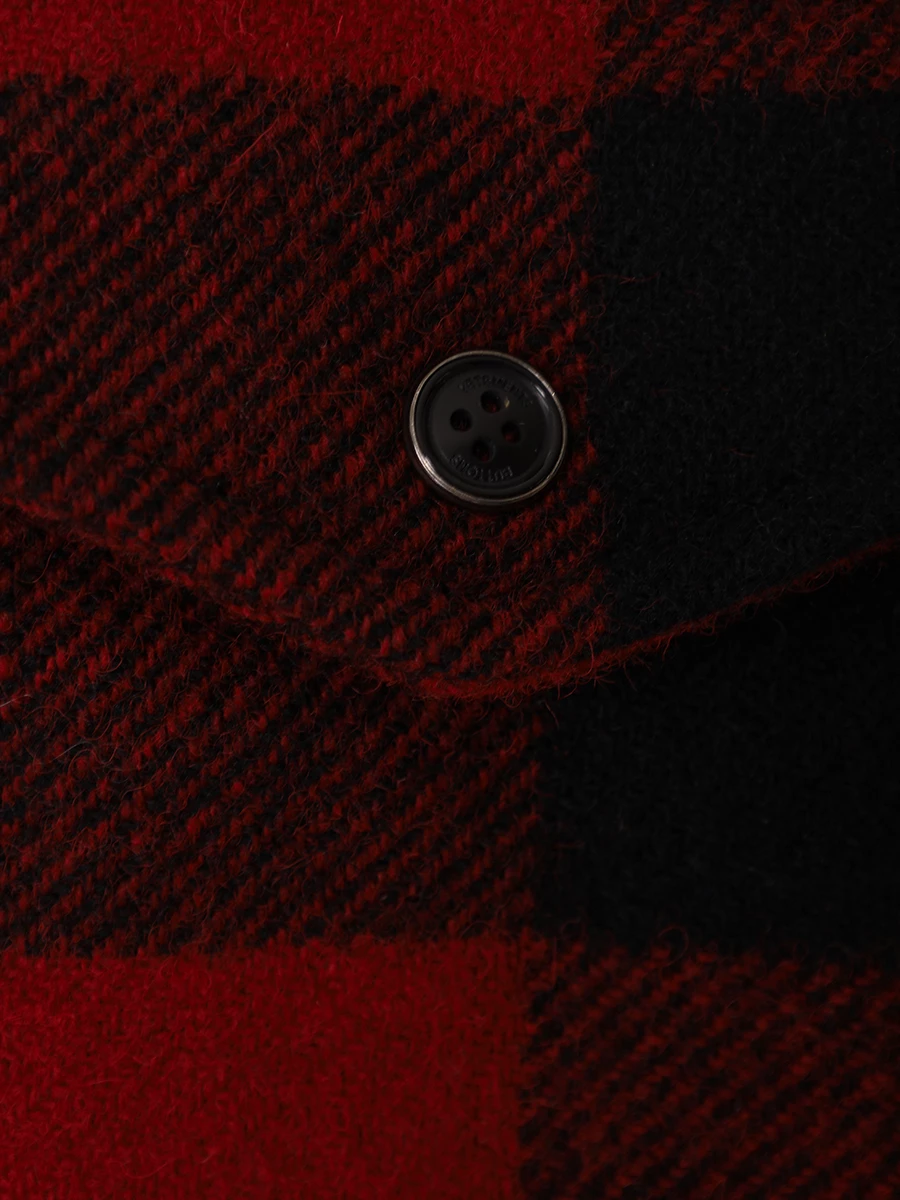 Рубашка шерстяная VETEMENTS UE64SH260BR REDBLACKCHECK Красный  Фото 6