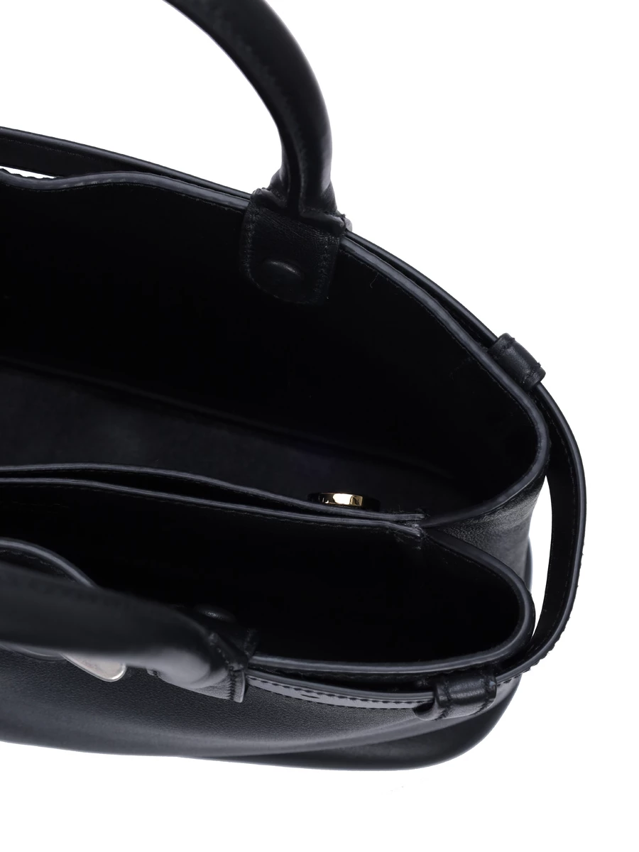 Сумка кожаная PRADA 1BA434VOBO2CY9 F0002 Черный  Фото 4