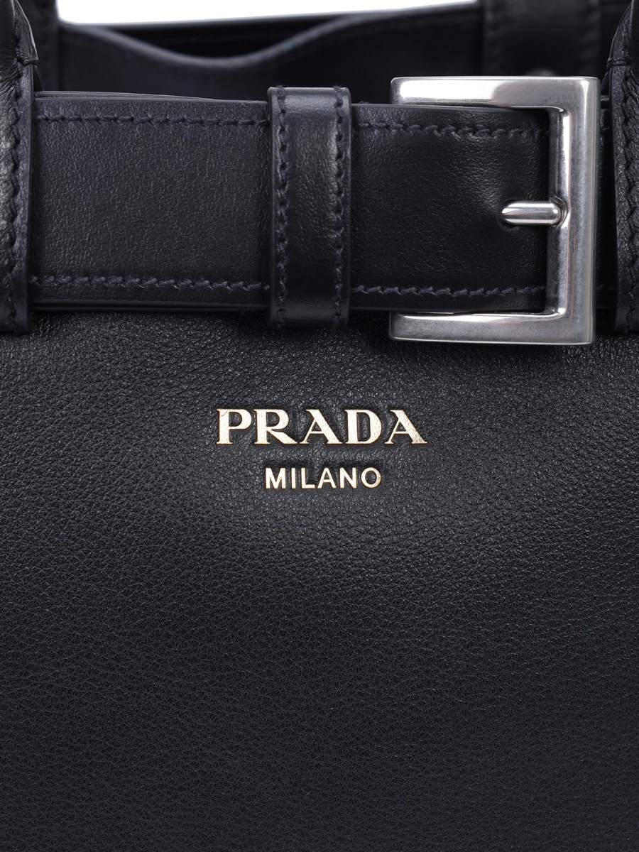 Сумка кожаная PRADA 1BA434VOBO2CY9 F0002 Черный  Фото 5