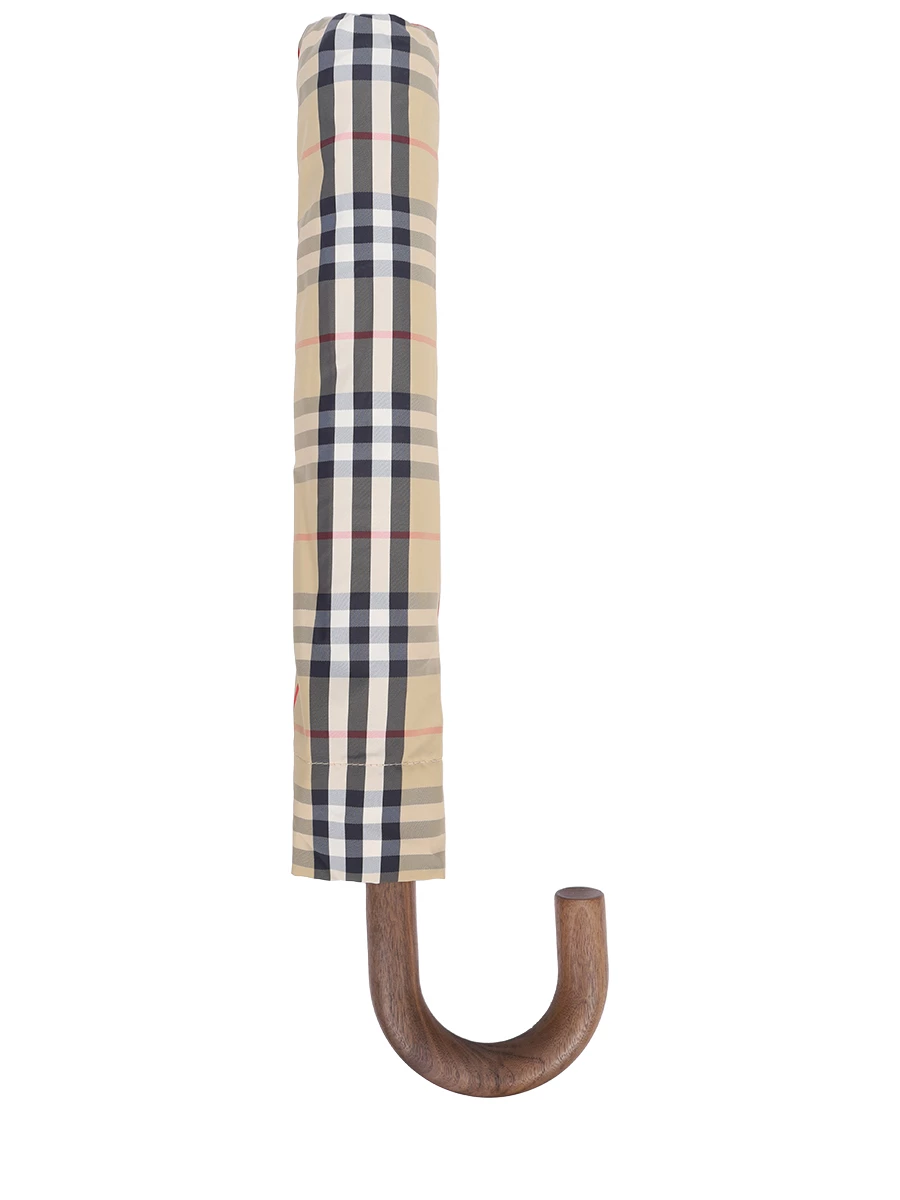 Зонт в клетку BURBERRY 8077709 A7026 Бежевый  Фото 3