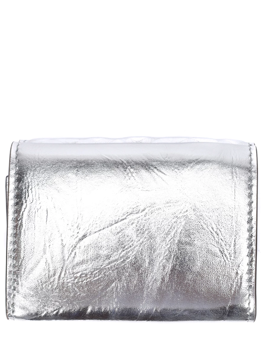Портмоне кожаное FENDI 8M0395 AJBR F0MK5 Серебряный  Фото 2
