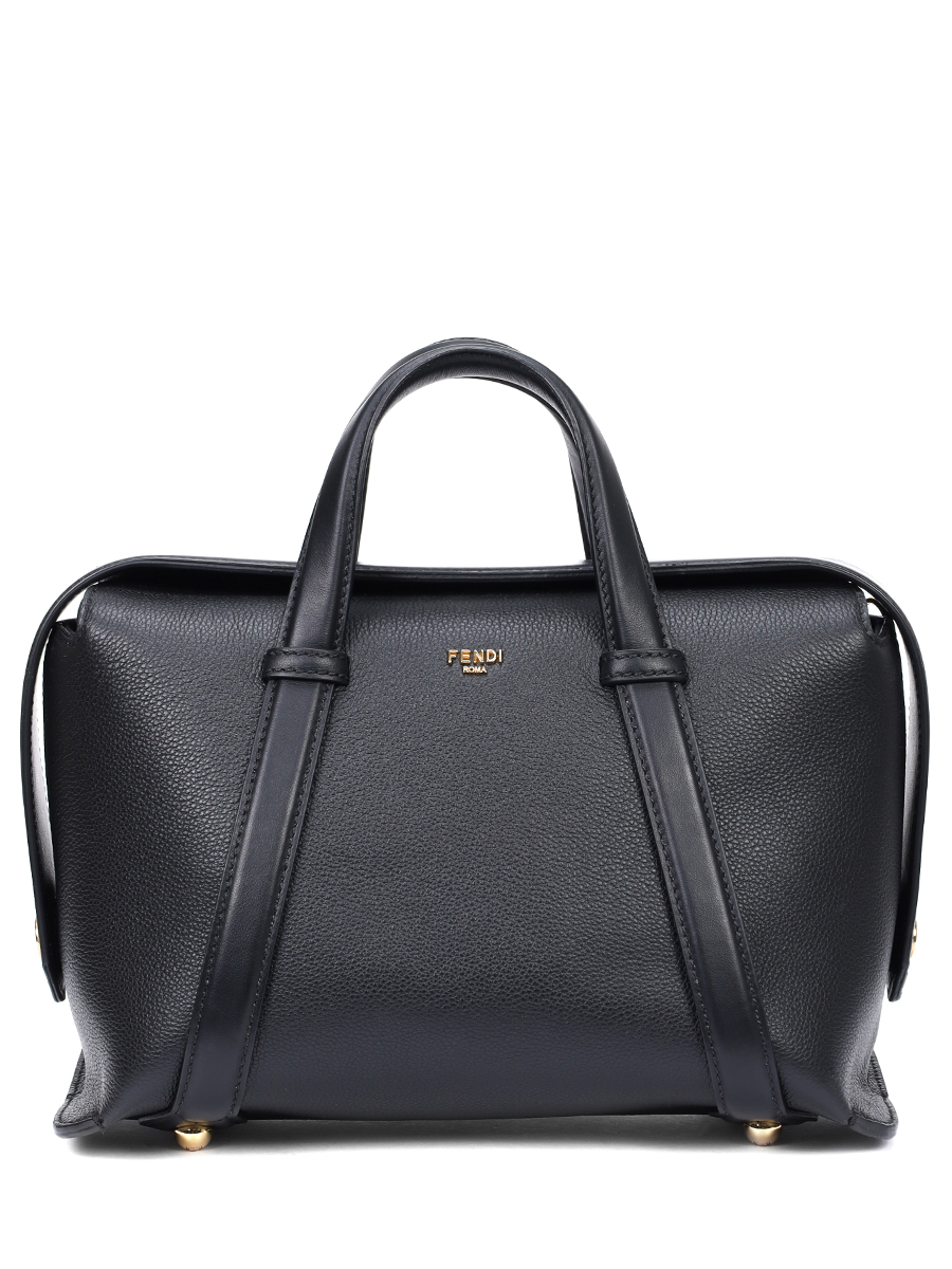 Сумка кожаная Boston 365 FENDI