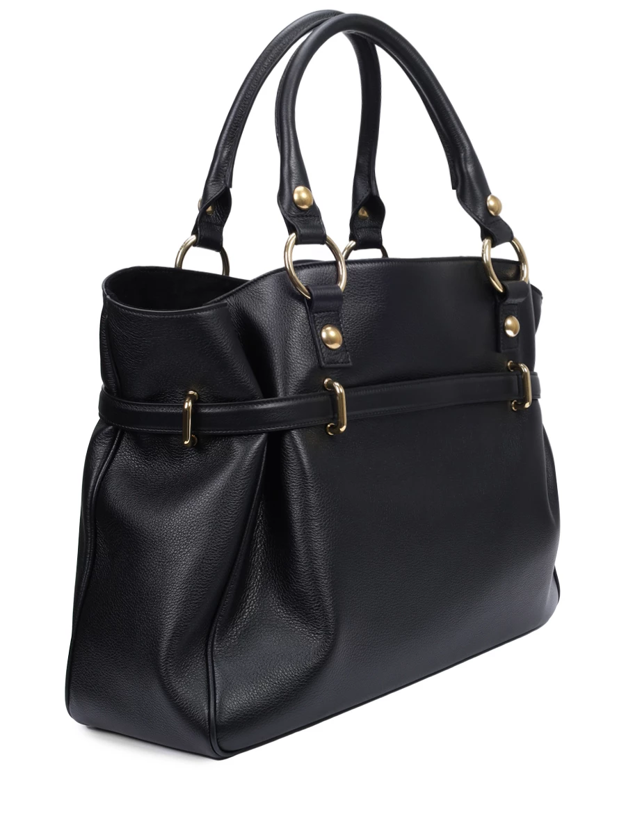 Сумка кожаная CELINE 113533FC638NO Цепь Черный  Фото 3