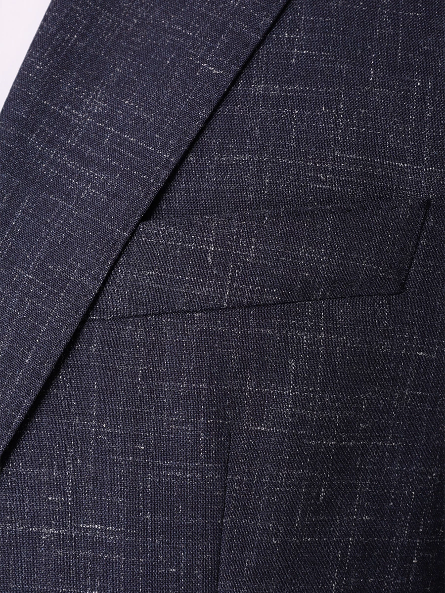 Костюм Slim Fit шерстяной BOSS 50514673/50515088/404 Синий Синий  Фото 6