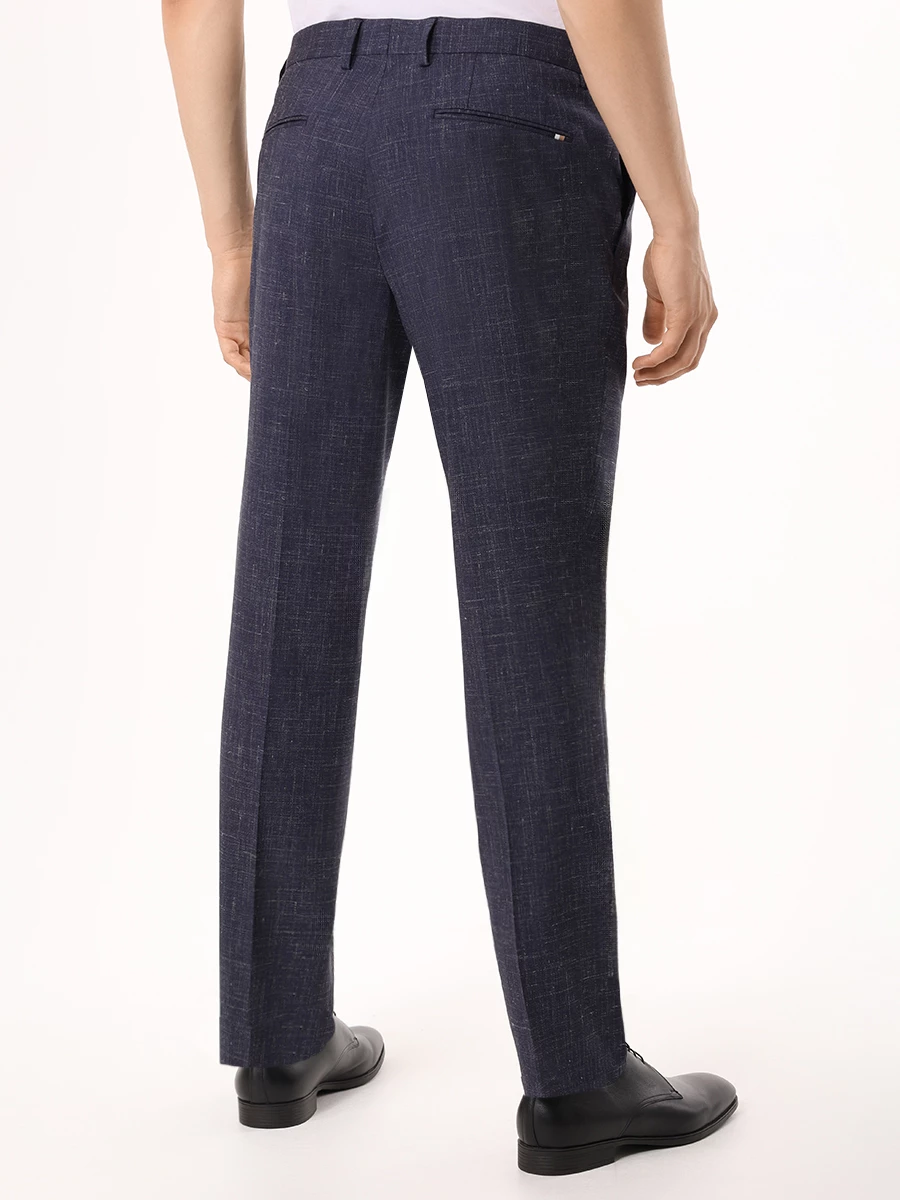 Костюм Slim Fit шерстяной BOSS 50514673/50515088/404 Синий Синий  Фото 7