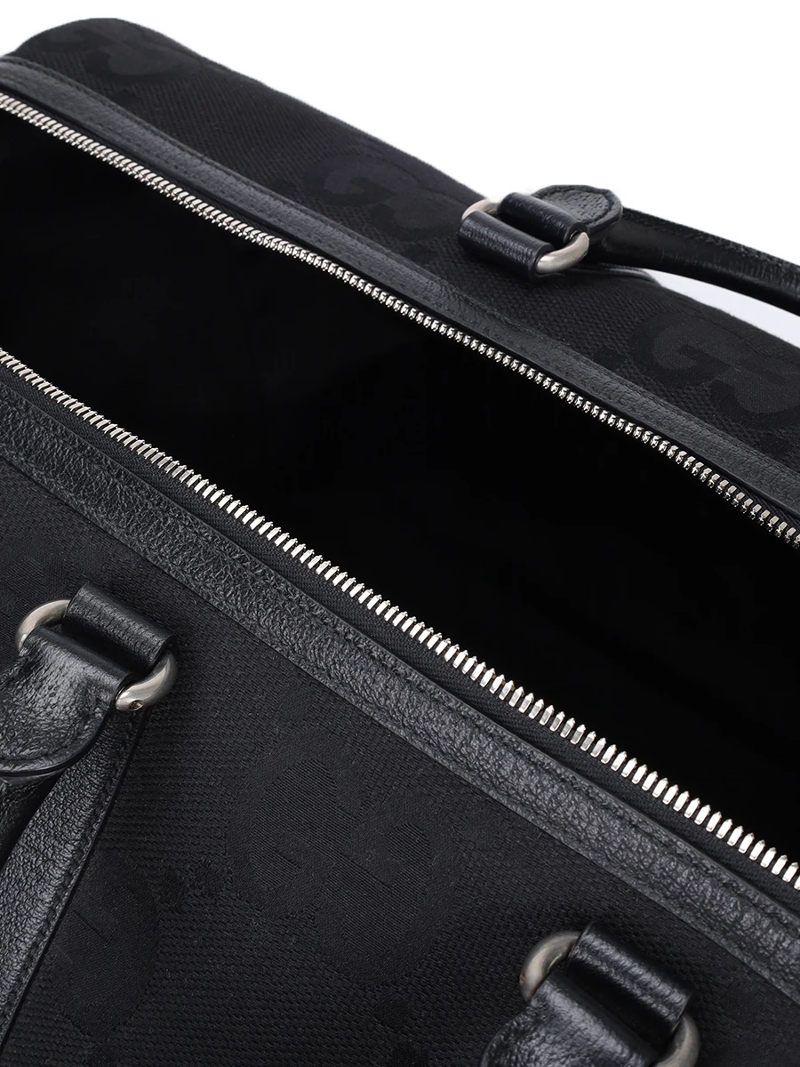 Сумка текстильная GUCCI 739625FABRP1000 Черный  Фото 4