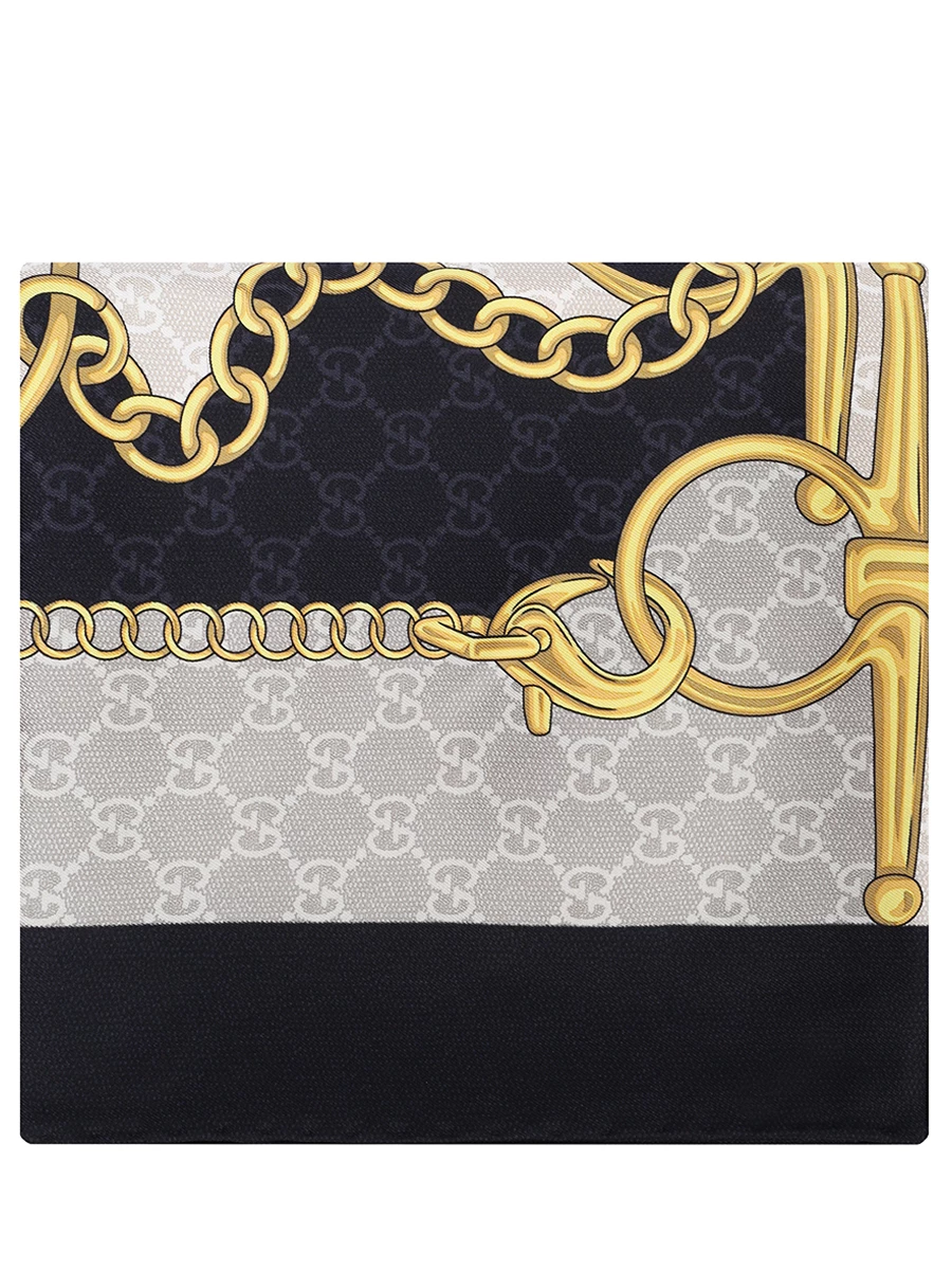 Платок шелковый GUCCI 7646553G0011079 Принт 