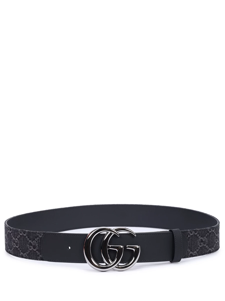 Ремень текстильный GG Marmont GUCCI 400593FAC2F 8450 Принт  Фото 2
