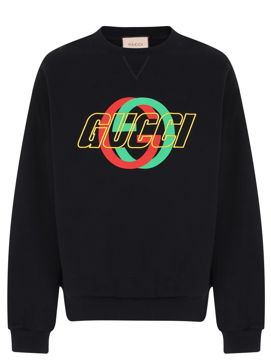 Толстовка хлопковая GUCCI 768460XJGA1 1162 Принт 