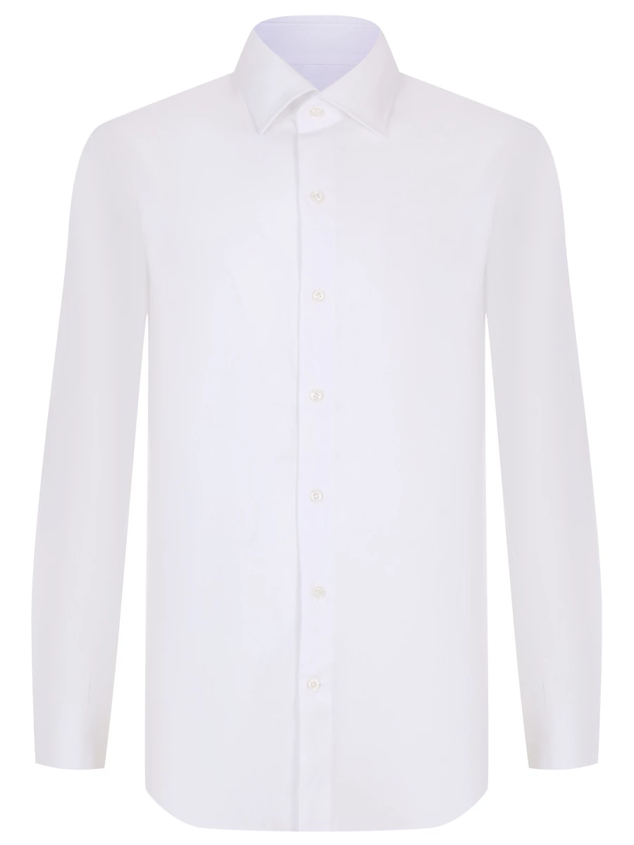 Рубашка Regular Fit из хлопка и льна MARIA SANTANGELO AMBER F 3401554-1 Белый 