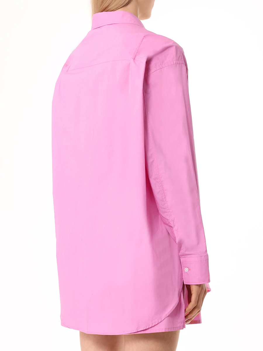 Рубашка хлопковая HINNOMINATE HMABW00238 ROSA TIARIE Фуксия Розовый  Фото 3