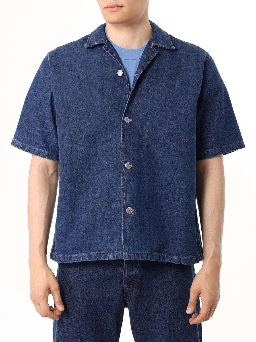 Рубашка джинсовая SUNFLOWER 5090.. 737 Деним  Фото 4